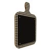 BarProducts Handcrafted SPECIAL COLLECTIONS Wood Plaque Menu - Cutting Board Shaped Chalkboard - Buffalo Plaid 2 BarProducts Handcrafted SPECIAL COLLECTIONS Wood Plaque Menu - Cutting Board Shaped Chalkboard - Buffalo Plaid