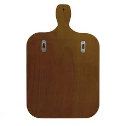 BarProducts Handcrafted Wood Plaque Menu - Cutting Board Shaped Chalkboard - Pepper Design