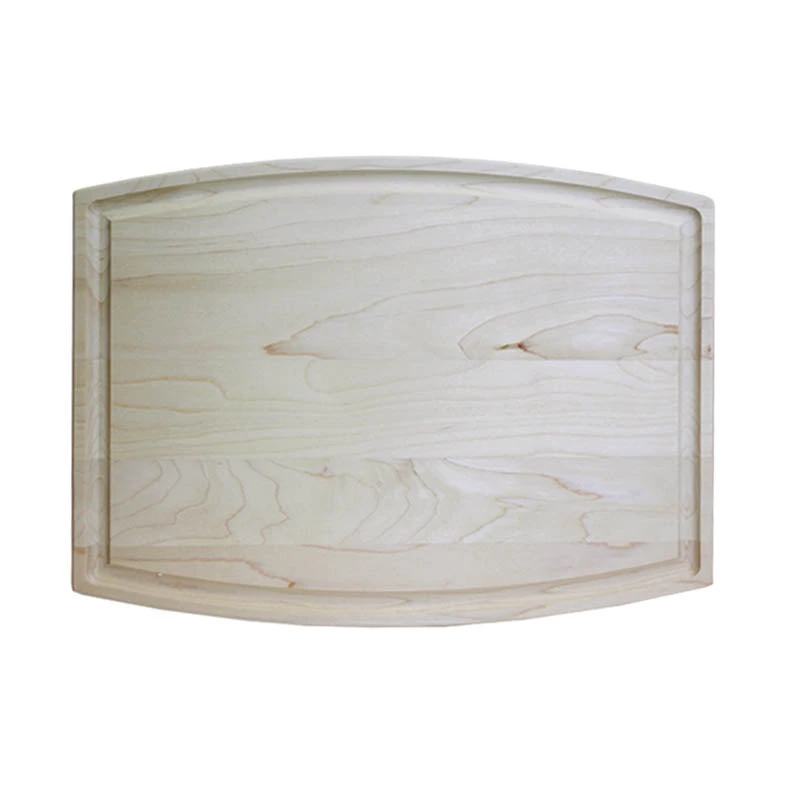 cutting_board-800.jpg BarProducts.com SPECIAL COLLECTIONS Cutting Board - Maple Wood - Arched