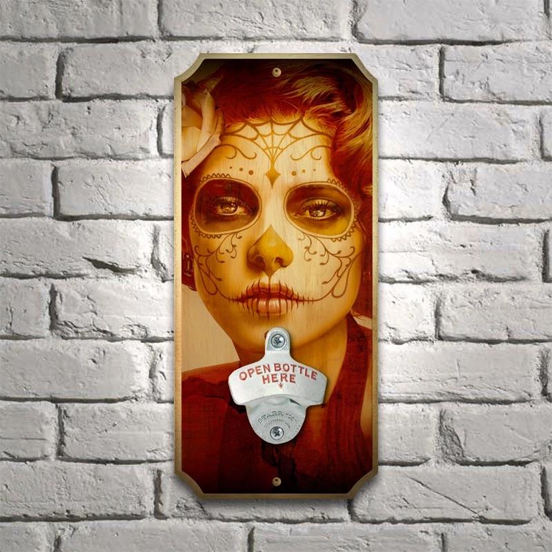 daniel-esparza-vendimilla-wall-plaque-bottle-opener-mock.jpg BarProducts.com Vendimilla - Wood Plaque Wall Mounted Bottle Opener