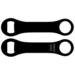 BarProducts.com PRODUCT DESIGNER Kolorcoat™ Dog Bone Bottle Opener - Black