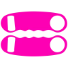 BarProducts.com Kolorcoat™ Knuckle Popper Opener - Pink
