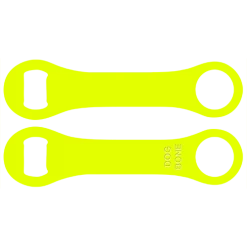BarProducts.com PRODUCT DESIGNER Kolorcoat™ Dog Bone Bottle Opener - Neon Yellow
