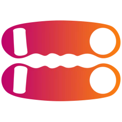 BarProducts.com PRODUCT DESIGNER Kolorcoat™ Knuckle Popper Opener - Pink To Orange