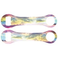BarProducts.com Kolorcoat™ Dog Bone Bottle Opener - Clouds
