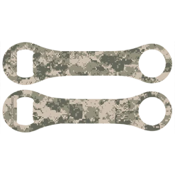 BarProducts.com PRODUCT DESIGNER Kolorcoat™ Dog Bone Bottle Opener - Digital Camo