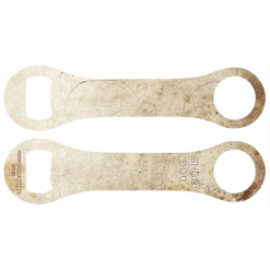 BarProducts.com PRODUCT DESIGNER Kolorcoat™ Dog Bone Bottle Opener - Dust