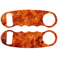 BarProducts.com Kolorcoat™ Knuckle Popper Opener - Fire PRODUCT DESIGNER