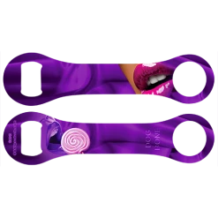 BarProducts.com PRODUCT DESIGNER Kolorcoat™ Dog Bone Bottle Opener - Sexy Lips