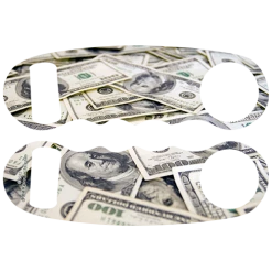 BarProducts.com Kolorcoat™ Knuckle Popper Opener - Money PRODUCT DESIGNER