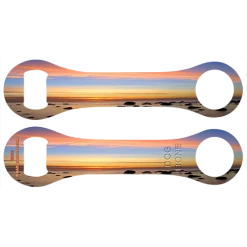 BarProducts.com Kolorcoat™ Dog Bone Bottle Opener - Sunset PRODUCT DESIGNER