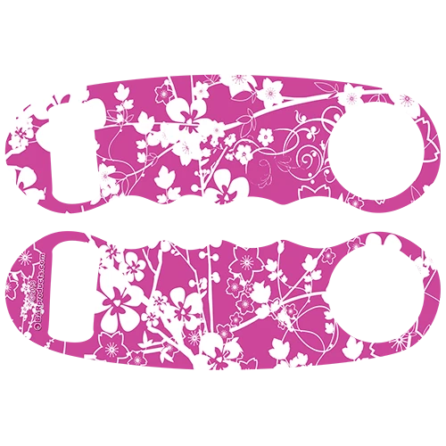 db-_0000s_0039_pink-floral_2.png BarProducts.com Kolorcoat™ Knuckle Popper Opener - Pink Floral