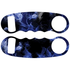 BarProducts.com Kolorcoat™ Knuckle Popper Opener - Blue Smoke