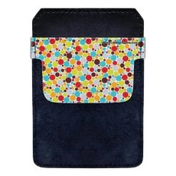 BarProducts.com DekoPokits⢠DekoPokit⢠Leather Bottle Opener Pocket Protector W/ Designer Flap - Retro Circles