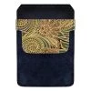 BarProducts.com DekoPokit™ Leather Bottle Opener Pocket Protector W/ Designer Flap - Golden Paisley
