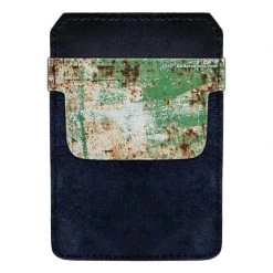 BarProducts.com DekoPokit™ Leather Bottle Opener Pocket Protector W/ Designer Flap - Rusty Grunge