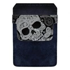 BarProducts.com DekoPokit™ Leather Bottle Opener Pocket Protector W/ Designer Flap - Paisley Skull Bottle Opener Accessories
