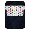 BarProducts.com DekoPokit™ Leather Bottle Opener Pocket Protector W/ Designer Flap - Colorful Grunge Polka Dots