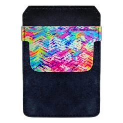 BarProducts.com DekoPokit™ Leather Bottle Opener Pocket Protector W/ Designer Flap - Painted Tie Dye
