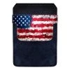 BarProducts.com Bottle Opener Accessories DekoPokit™ Leather Bottle Opener Pocket Protector W/ Designer Flap - Grunge US Flag
