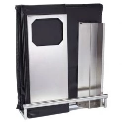 BarProducts.com Stainless Steel Portable Bar With 3D Holographic Lighting And Integrated Ice Bin BAR EQUIPMENT