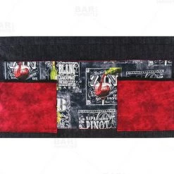 BarProducts.com KITCHEN, DINING & SERVICE Designer Apron - Wine Patchwork Pattern - 5 Compartment