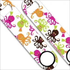 BarProducts.com Speed Bottle Opener / Bar Key - Designer Octopus