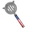 BarProducts.com Designer Cocktail Strainer - Pipe Handle - US Flag Cocktail Strainers