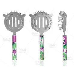 BarProducts.com Designer Cocktail Strainer - Pipe Handle - Tie Dye