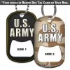 BarProducts.com Dog Tag Bottle Opener - Military Line - Army HOME BAR & GIFTS