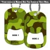 BarProducts.com Dog Tag Bottle Opener - Green Camo