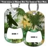 BarProducts.com HOME BAR & GIFTS Dog Tag Bottle Opener - Grunge Palm
