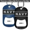 BarProducts.com Dog Tag Bottle Opener - Military Line - Navy HOME BAR & GIFTS