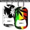 BarProducts.com Dog Tag Bottle Opener - Rasta