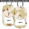 BarProducts.com HOME BAR & GIFTS Dog Tag Bottle Opener - Tan Camo