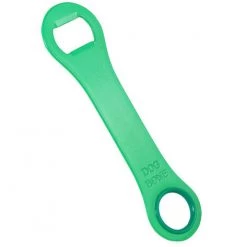 BarProducts.com Dog Bone Bottle Opener / Bar Key - Neon Green