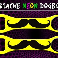 BarProducts.com Dog Bone Bottle Opener / Bar Key - Mustache - Color Options Bartending Bottle Openers