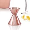 BarProducts.com BarConic® Copper Plated 1x2 Double Sided Jigger Master Mixology