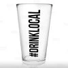 BarProducts.com BAR TOOLS BarConic® Glassware - #Drink Local - Mixing / Beer Glass - 15 Ounce 2 BarProducts.com BAR TOOLS BarConic® Glassware - #Drink Local - Mixing / Beer Glass - 15 Ounce