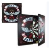 BarProducts.com Customizable Skull Biker Dartboard Cabinet HOME BAR & GIFTS