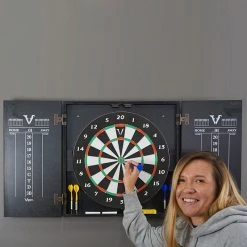 BarProducts.com Wine Accessories & Gifts Customizable Wine Bar Dart Board Cabinet