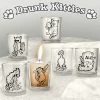 BarProducts.com Drunk Kitties Shot Glass Set 2 BarProducts.com Drunk Kitties Shot Glass Set