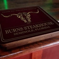 BarProducts.com Drunk Bunk™ - Bar Top Dining Platform - CUSTOMIZABLE - Steakhouse Design KITCHEN, DINING & SERVICE