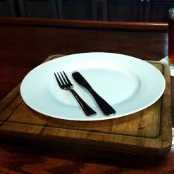 BarProducts.com Drunk Bunk™ - Bar Top Dining Platform - Stained