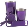 BarProducts.com Bar Sets & Package Specials Bartending Set W/ Speed Opener - Candy Purple - 4 Piece