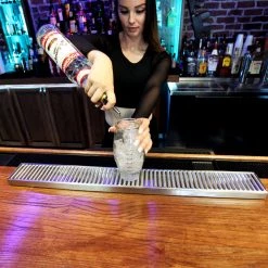 BarProducts.com Master Mixology Olea™ Straw Spoon - Gold Plated