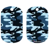 BarProducts.com Custom Novelties Kolorcoat™ Dog Tag - Blue Camo