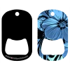 BarProducts.com Kolorcoat™ Dog Tag Opener - Flowers PRODUCT DESIGNER