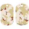 BarProducts.com Kolorcoat™ Dog Tag - Tan Camo