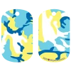 BarProducts.com Kolorcoat™ Dog Tag - Yellow And Blue Camo